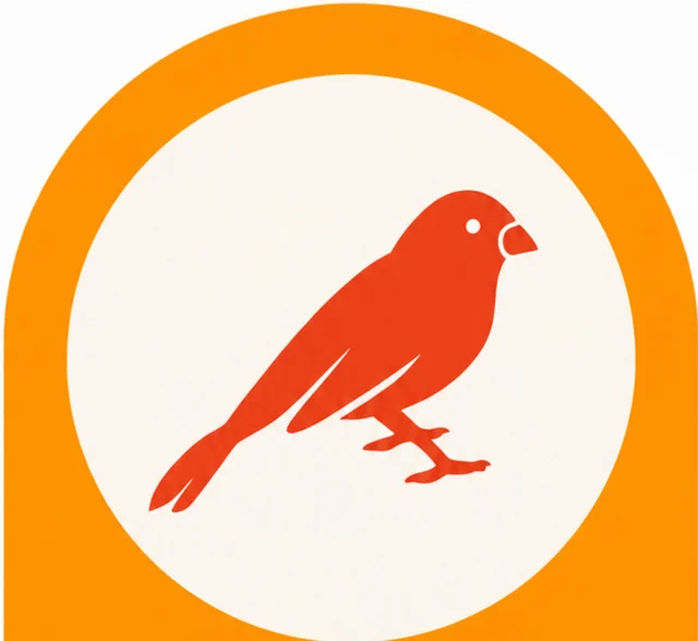 G Sparrow Construction orange bird logo